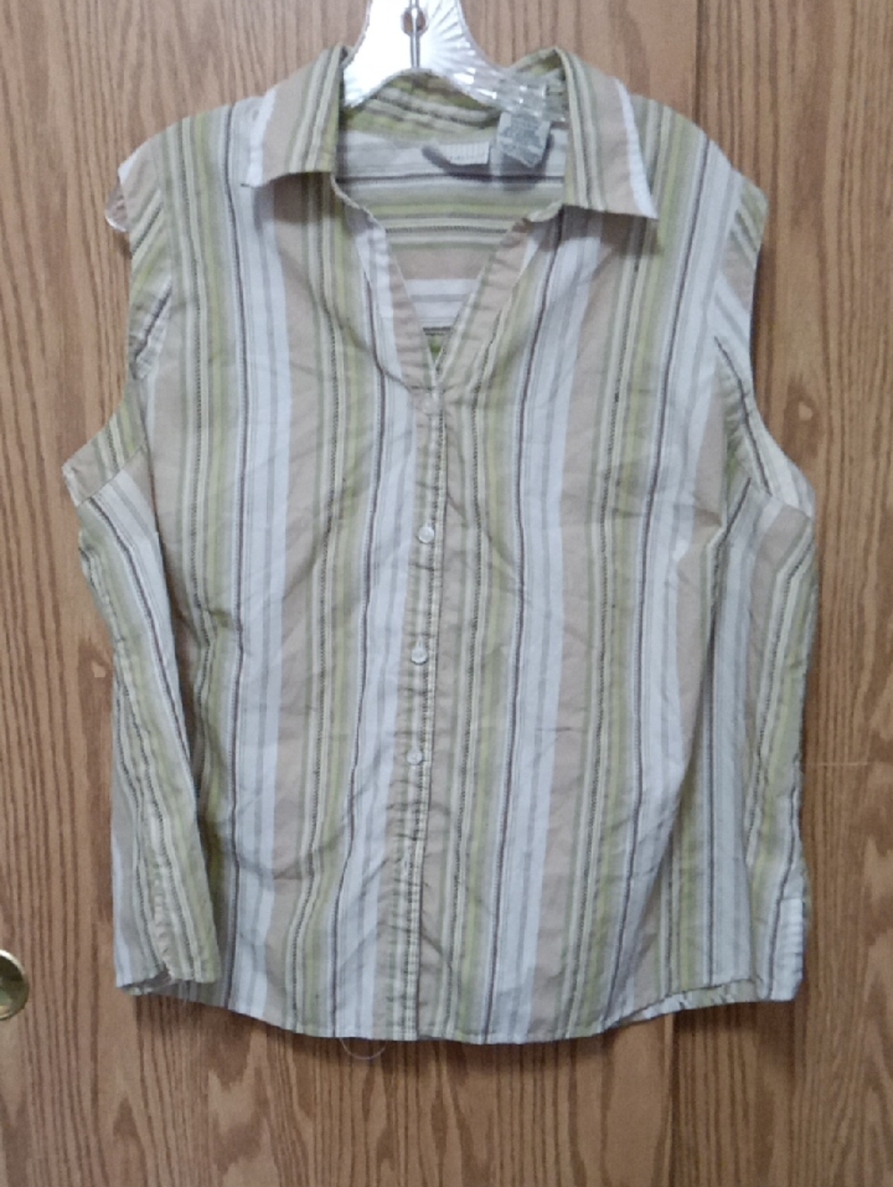 White Stag Sleeves Top Sz 3x